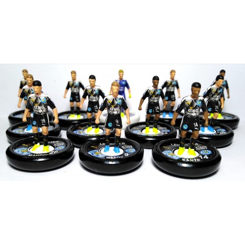Subbuteo Andrew Table Soccer Leicester City 2015-16 away kit on WSB Professional Bases